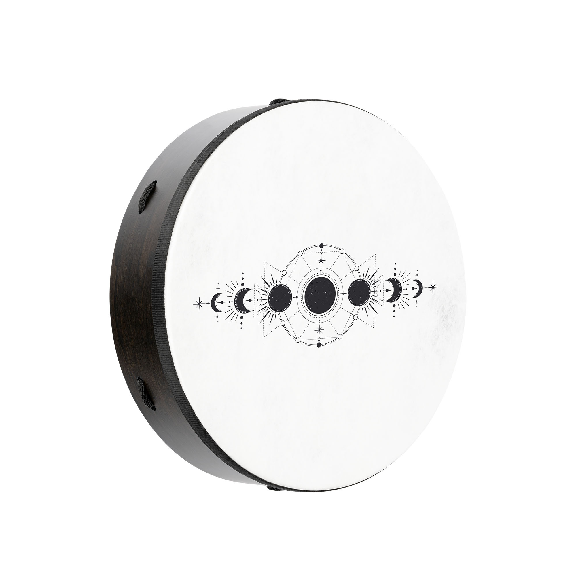 Meinl Sonic Energy Moon Phases Ritual Drum 14" - True Feel Synthetic Head
 (RD14DWB-SH)