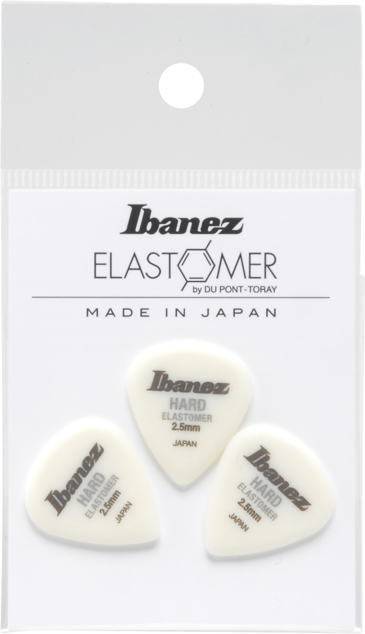 IBANEZ Elastomer Picks - 3er Pack (BELJ1HD25)