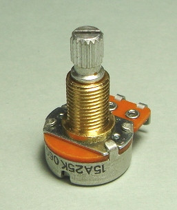 IBANEZ Potentiometer 25K-A - Spline Shaft (3VR1CT25A)
