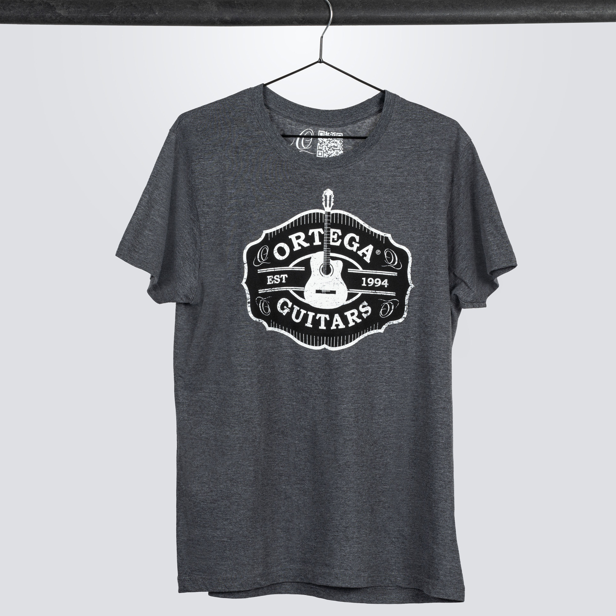 ORTEGA Americana Guitar T-Shirt - Vintage Black/S (OTS4-VBK-S)