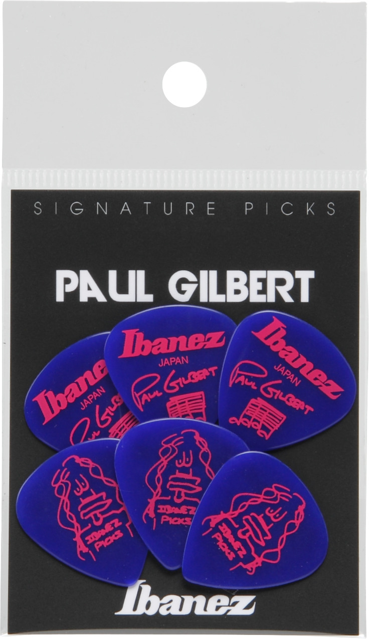 IBANEZ Paul Gilbert Signature Picks - 6er Pack (B1000PG-JB)