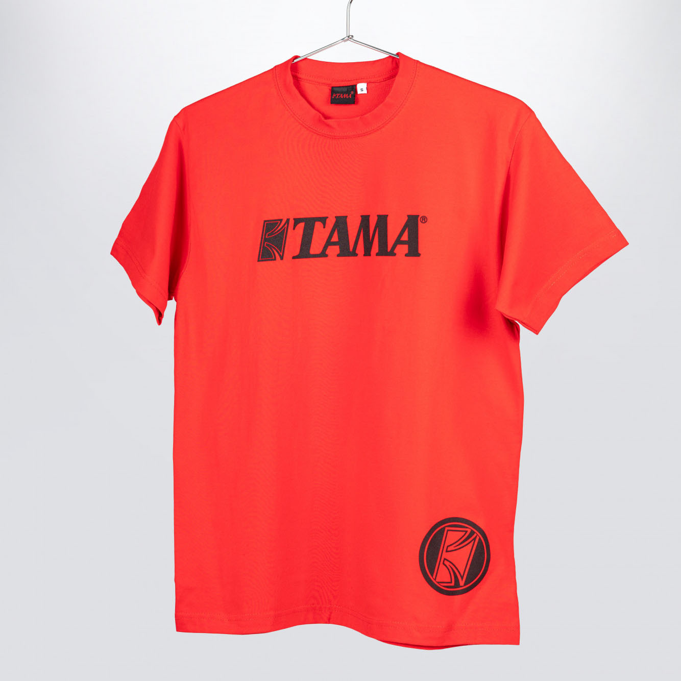 TAMA T-Shirt in rot mit Logo auf der Brust (TT11LG-S)