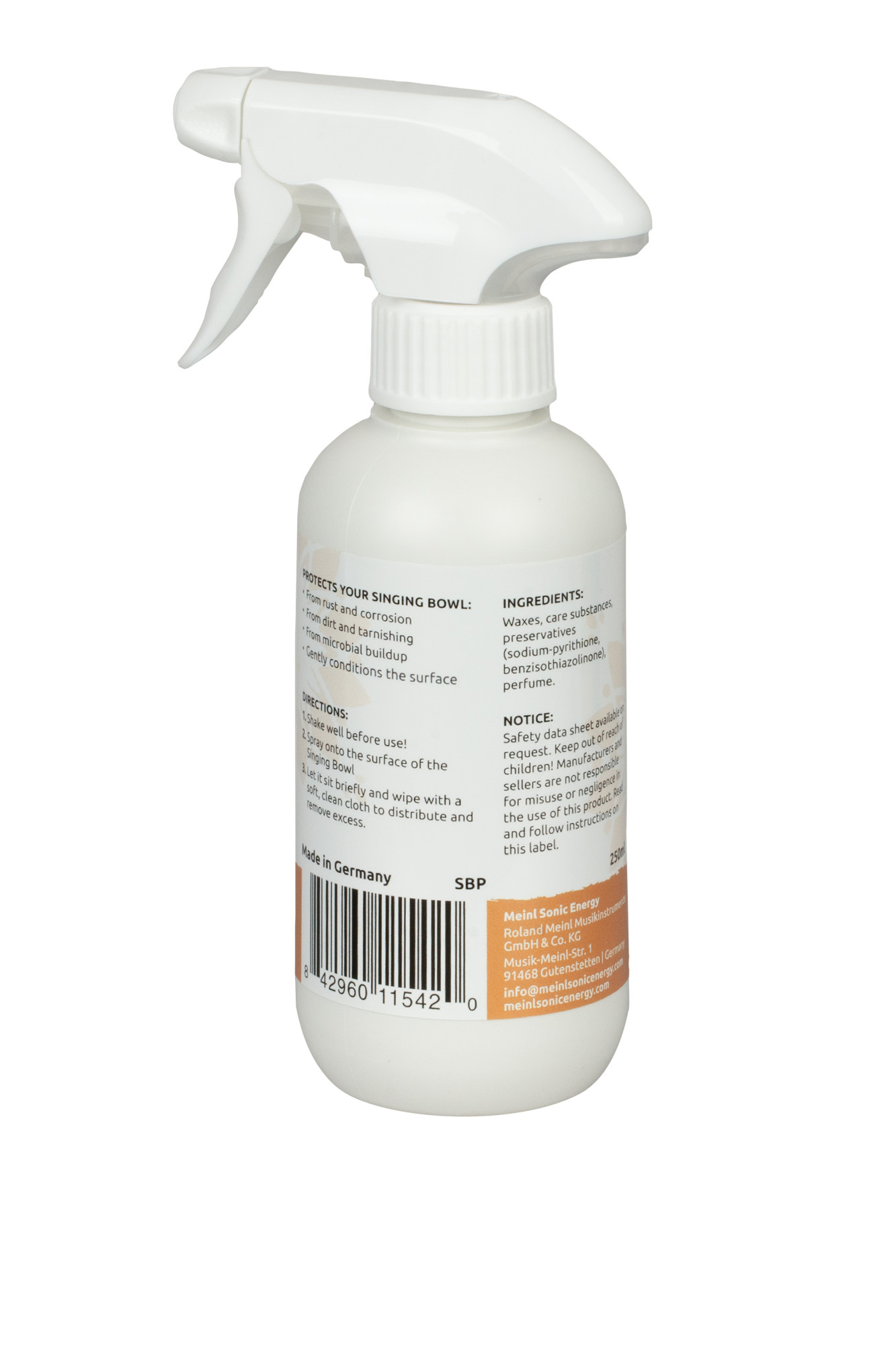 Meinl Sonic Energy Singing Bowl Protectant (SBP)