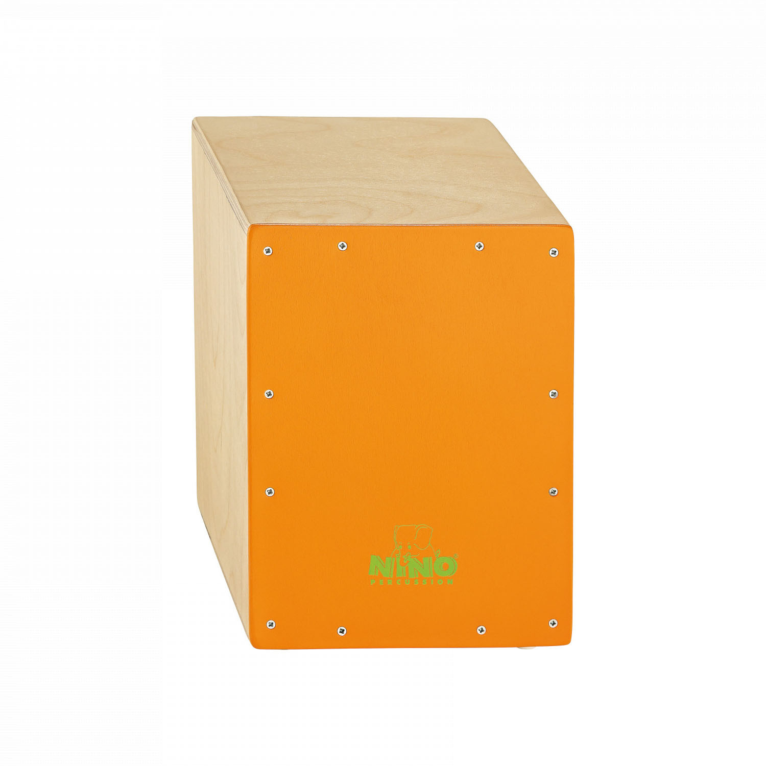 NINO Percussion Cajon - natur/orange (NINO950OR)
