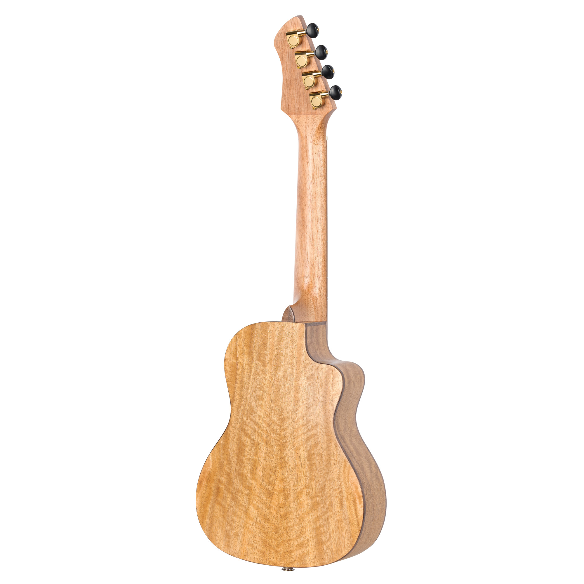 ORTEGA Horizon Series Concert Preamp Ukulele 4 String Lefty - Mango Natural + Bag (1B-RUMG-CE-L)
