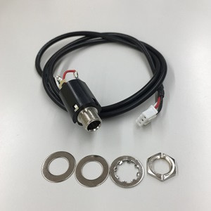 IBANEZ Klinkenbuchse für AEQ-2T 6,3 mm Stereo - chrom (5EJ3Q)