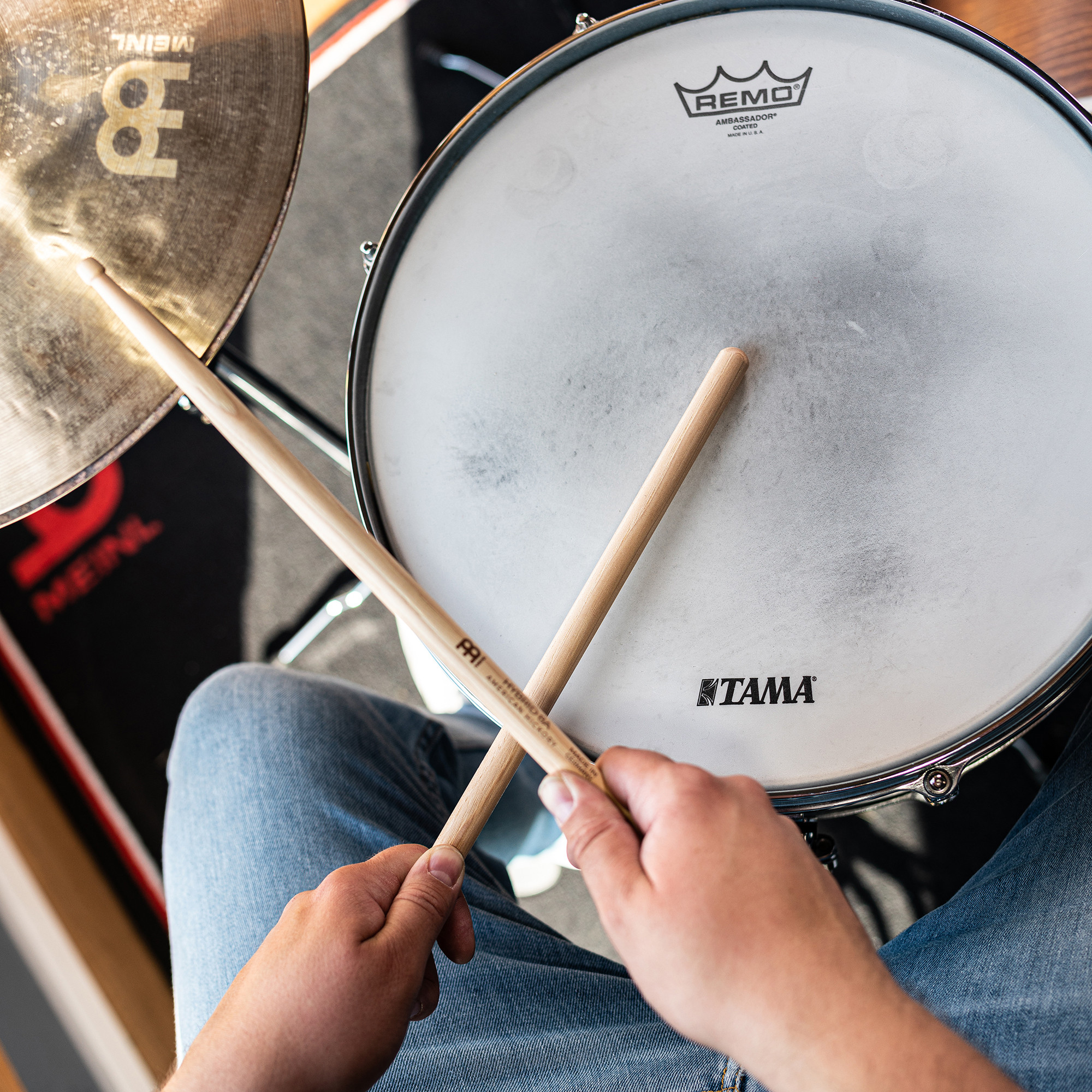 MEINL Stick & Brush - Hybrid 8A Drumstick (SB132)