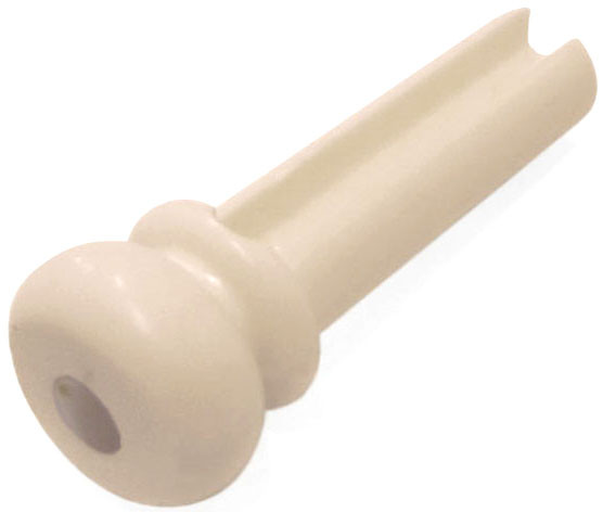 ORTEGA Bridge Pin für Bass - weiß (OER-30410)