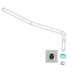 IBANEZ Feststellmutter Tremoloarm - schwarz für Edge Zero II Tremolo 1 Stück (2TRX5BD009)