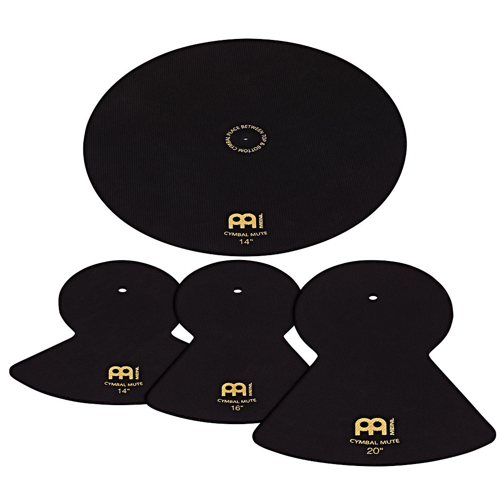 MEINL Cymbals Cymbal Mute Set - 14"/16"/20" (MCM-141620)
