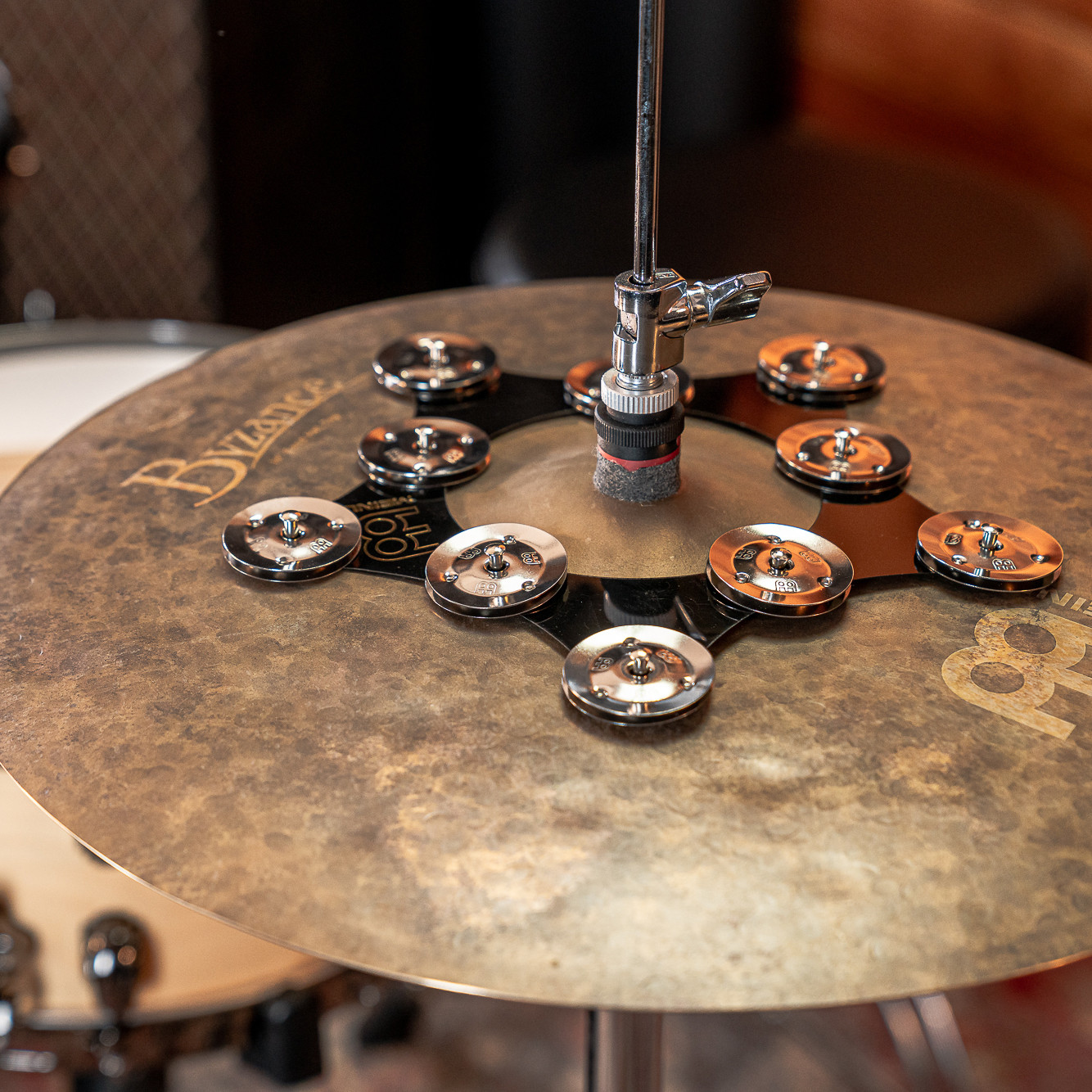 MEINL Percussion Super Flex Hihat Tambourine - 9 1/2"
 (SFHHT)