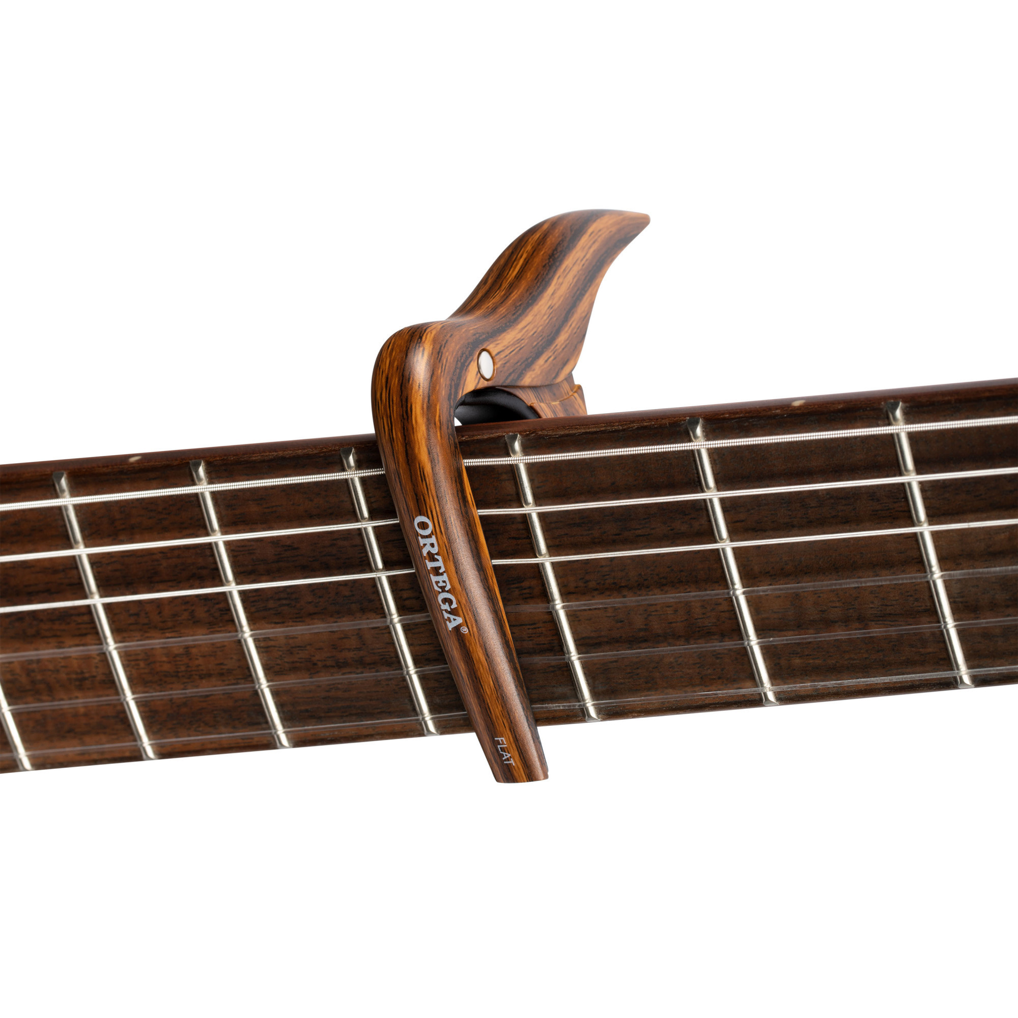 ORTEGA Flat Guitar Capo - Walnut Design (OCAPO-WND)