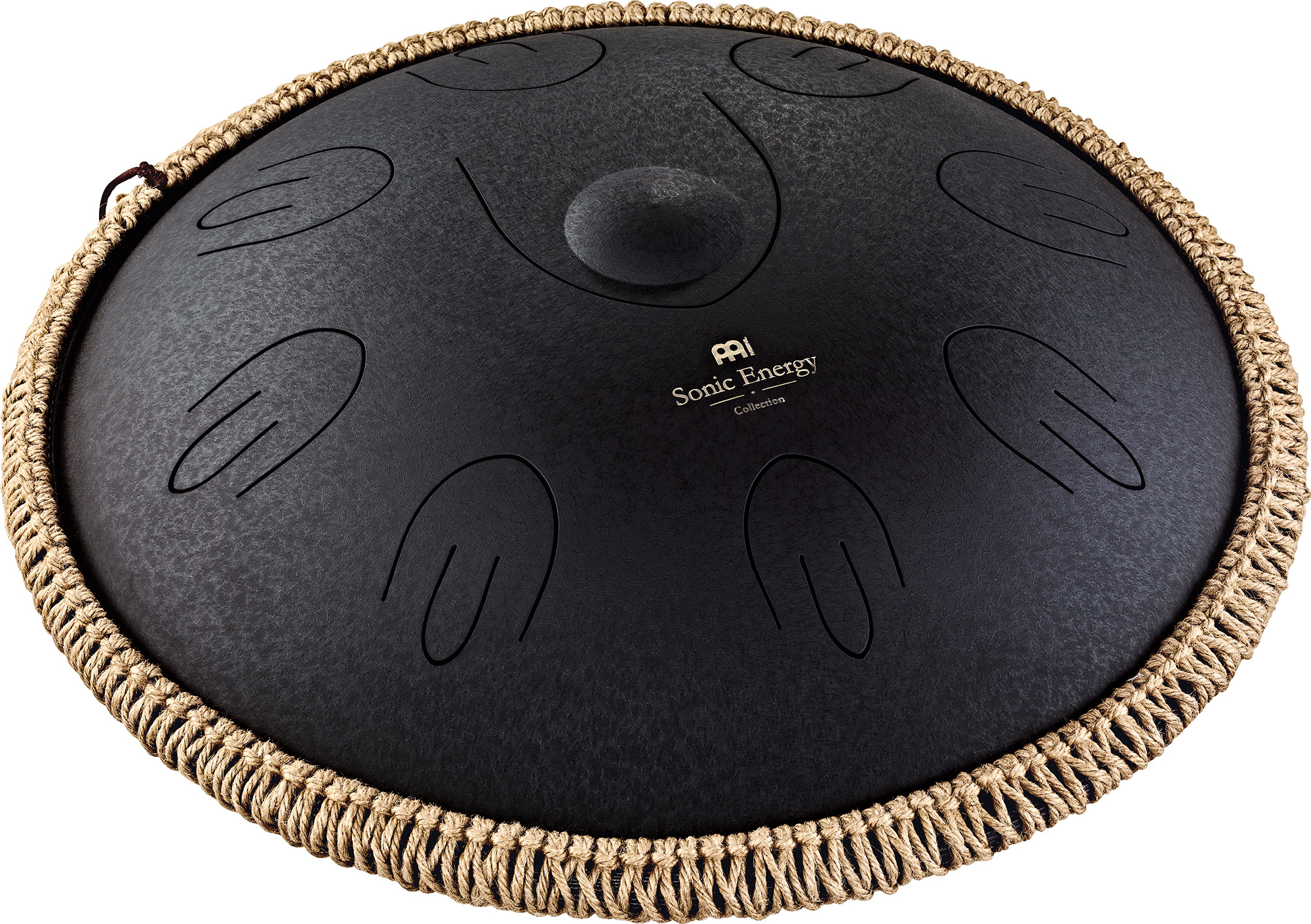 Meinl Sonic Energy 16" Octave Steel Tongue Drum, D Kurd, 9 Notes, 440 Hz, Black (OSTD1BK)