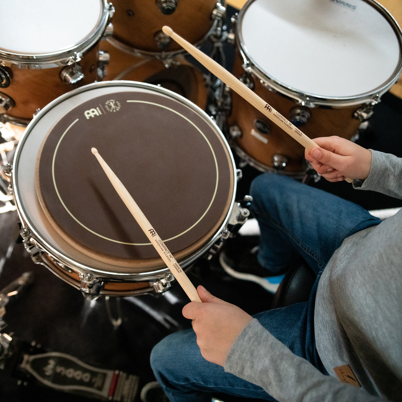 MEINL Stick & Brush - Compact 14" Drumstick
 (SB140)