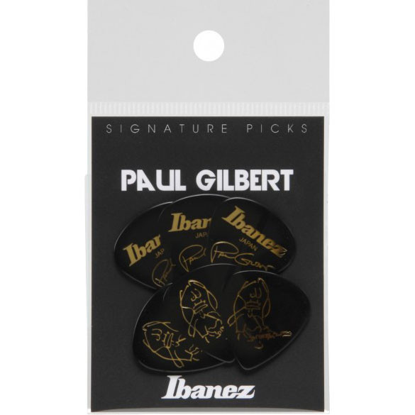 IBANEZ Paul Gilbert Signature Picks - 6er Pack (B1000PG-BK)