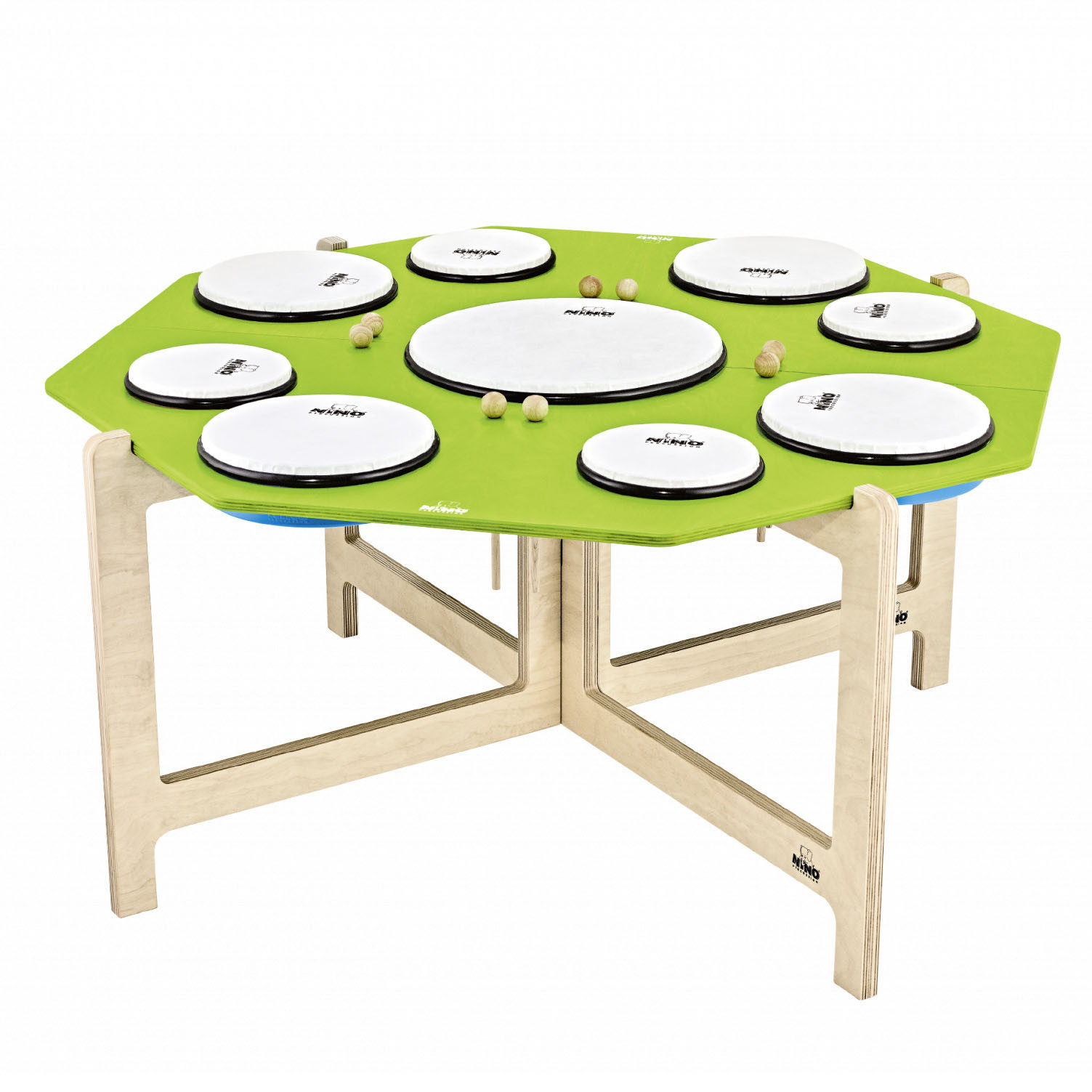 NINO Percussion Hand Drum Set - 9 teilig (NINO966)