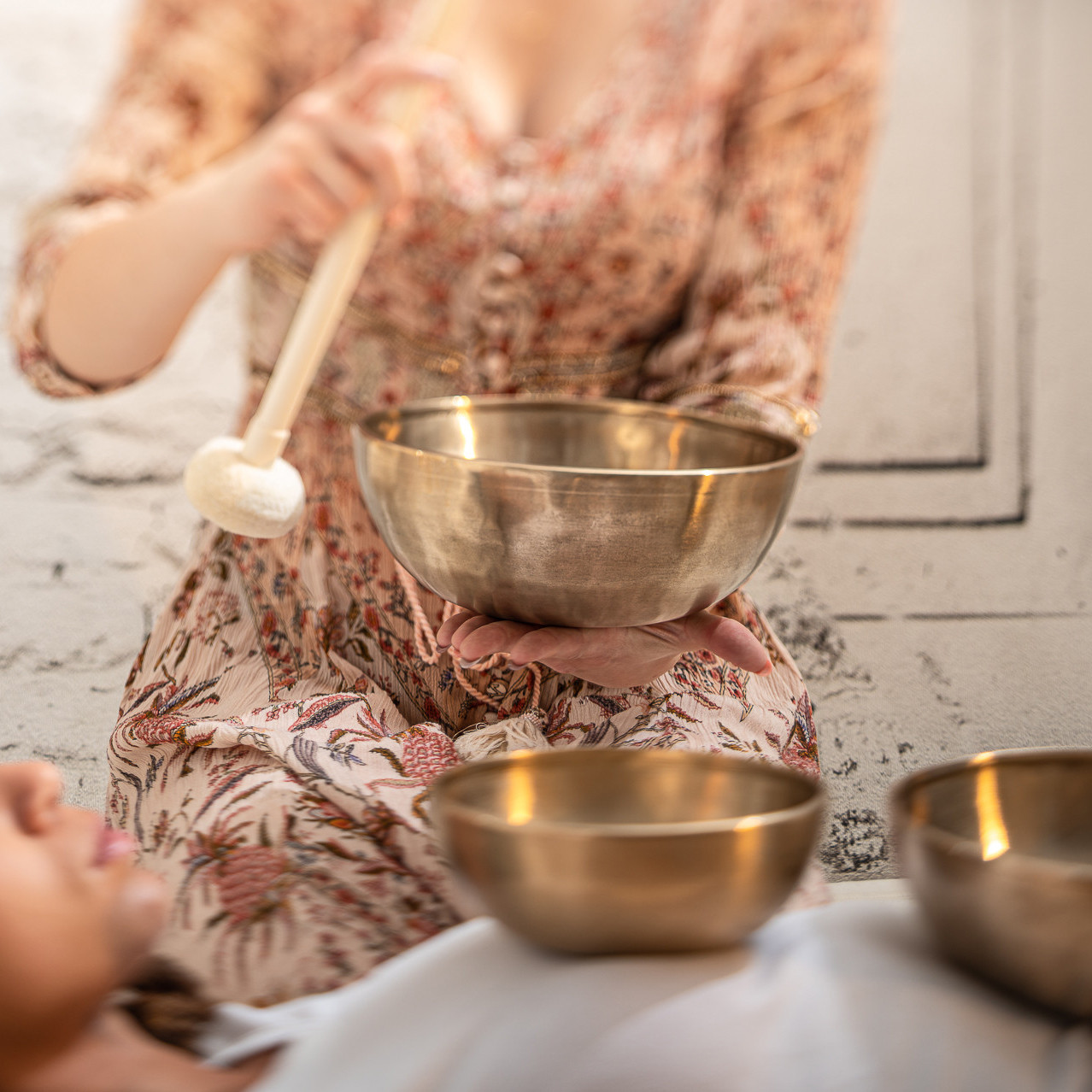 Meinl Sonic Energy 3-teiliges Energy Therapy Series Singing Bowl Set - 700/1000/1400g (SB-E-3100)