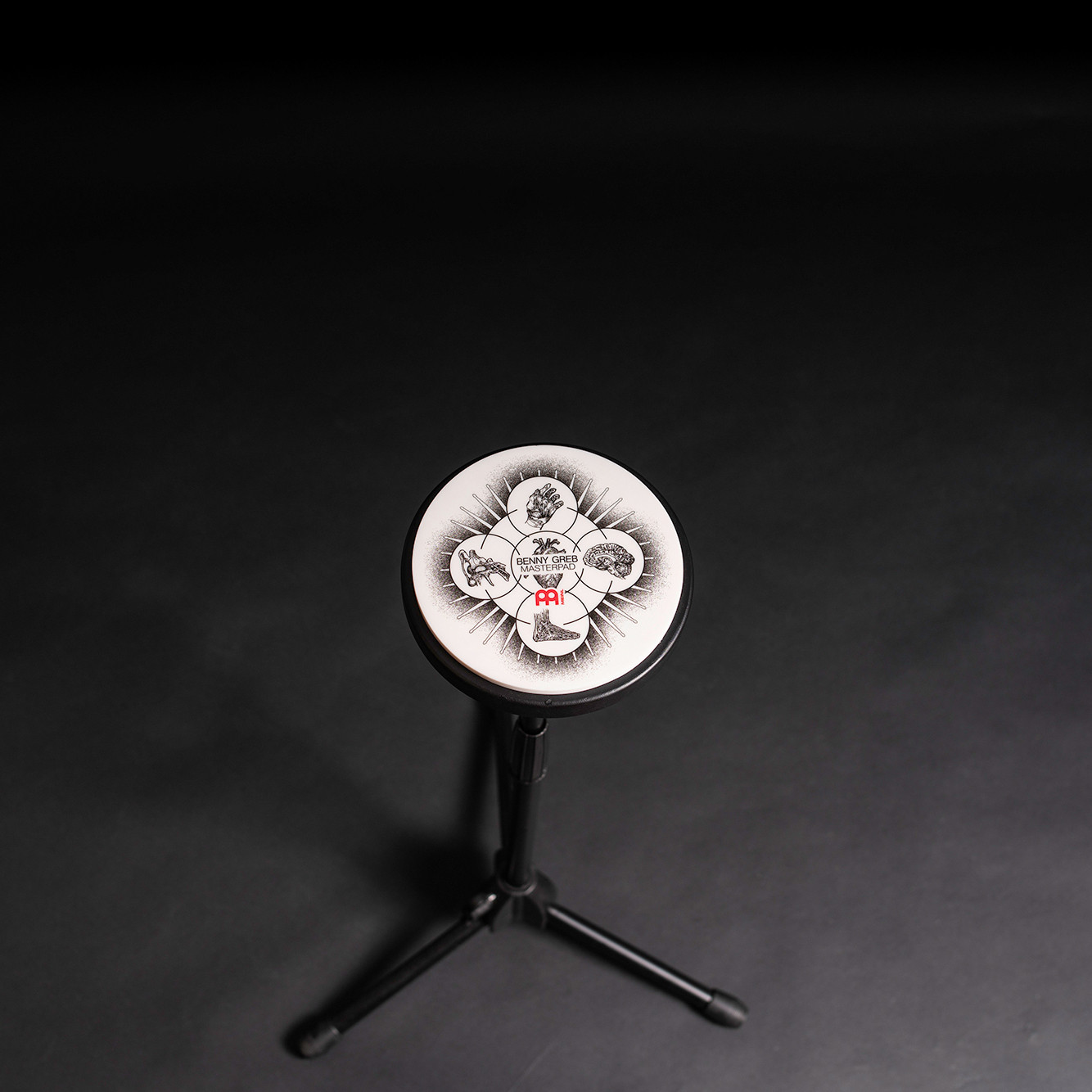 MEINL Cymbals Benny Greb Signature Practice Pad - 6" (MPP-6-BG)