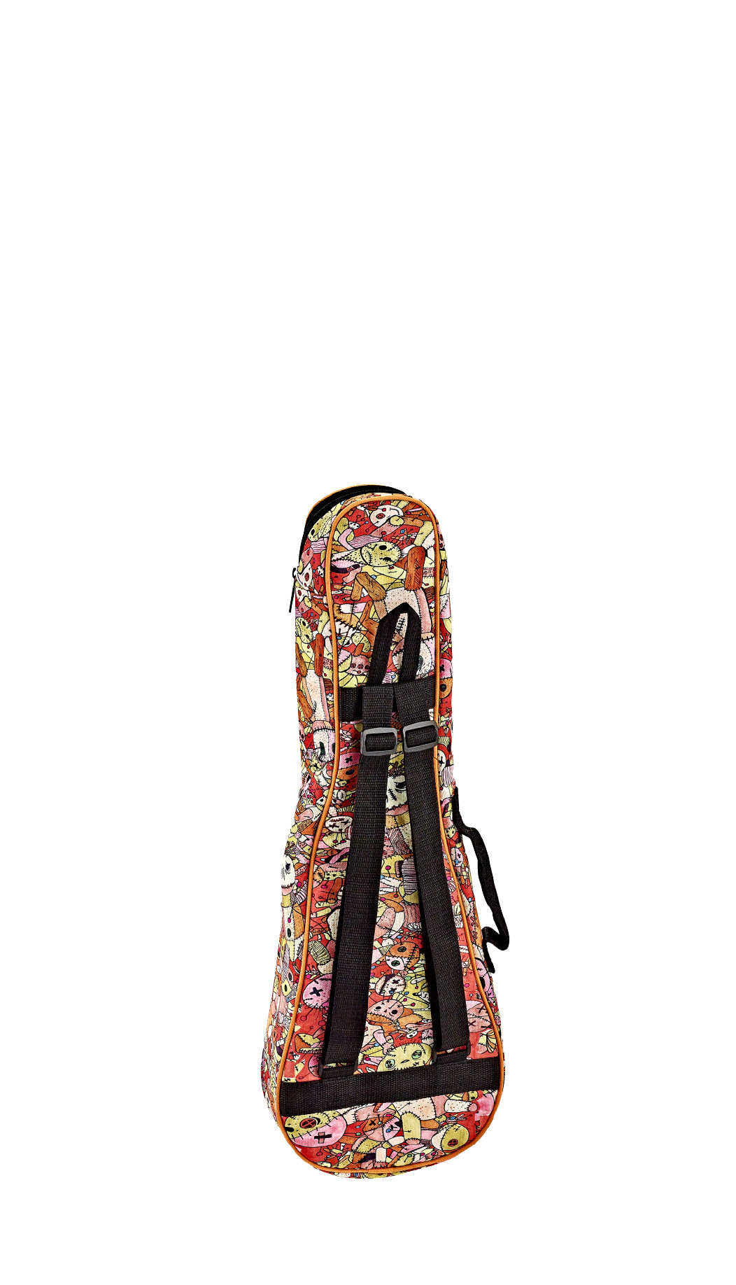 KEIKI Designer Serie Konzert Ukulele Bag - Voodoo Puppet (KUB-VP-CC)