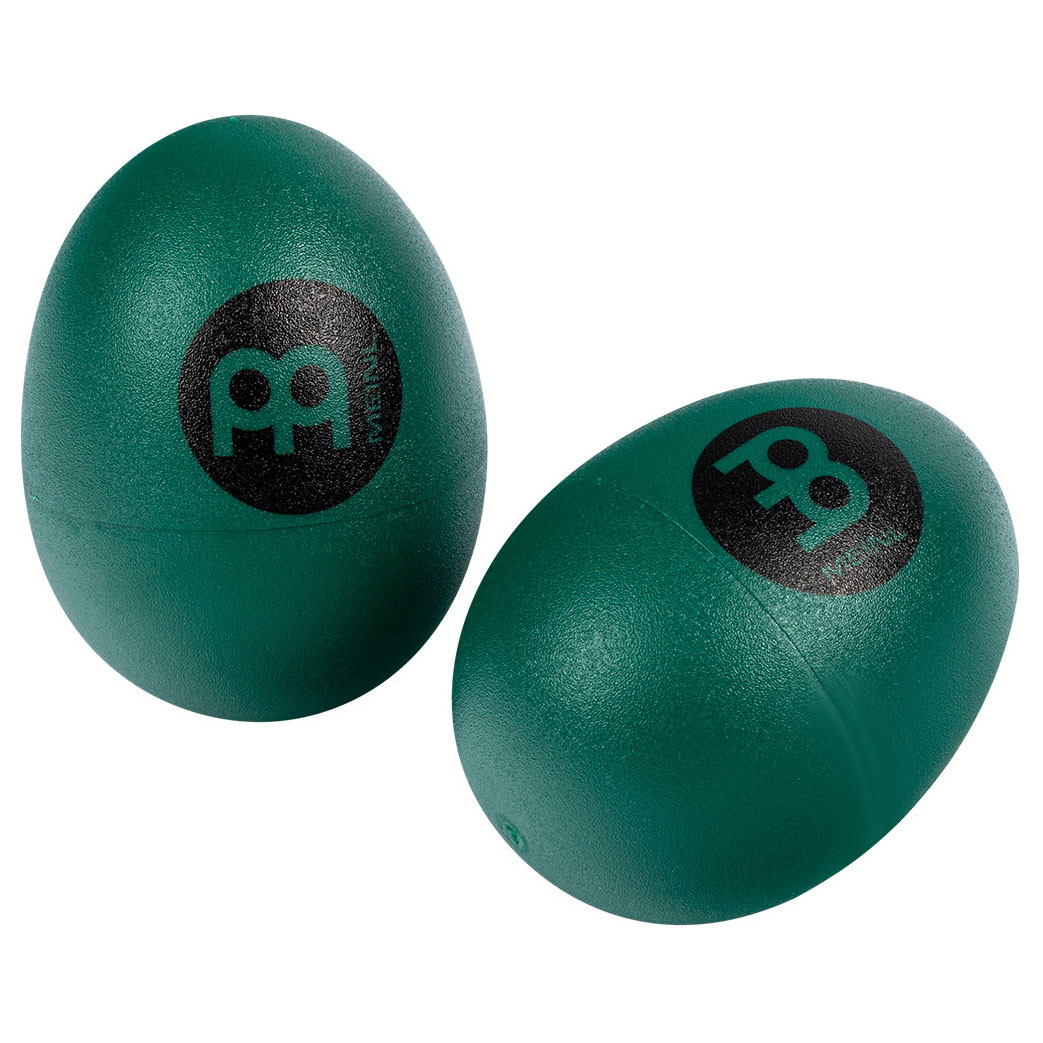 MEINL Percussion Egg Shaker Pair - Green (ES2-GREEN)