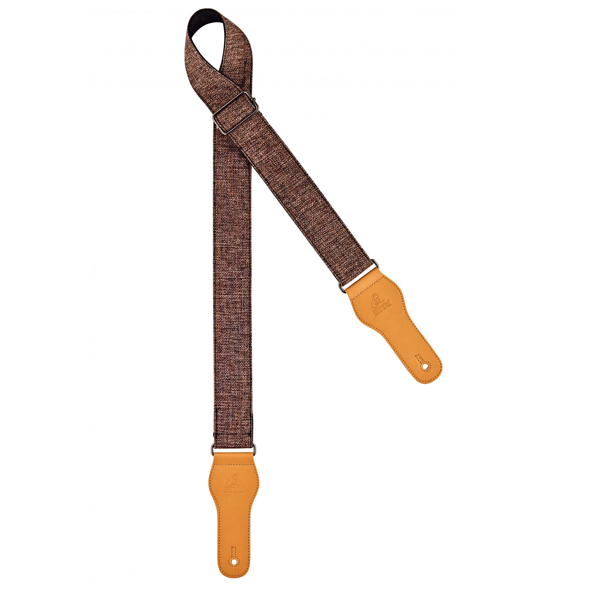 ORTEGA Casual Series Guitar Cotton Strap - Grey (OCS-210)