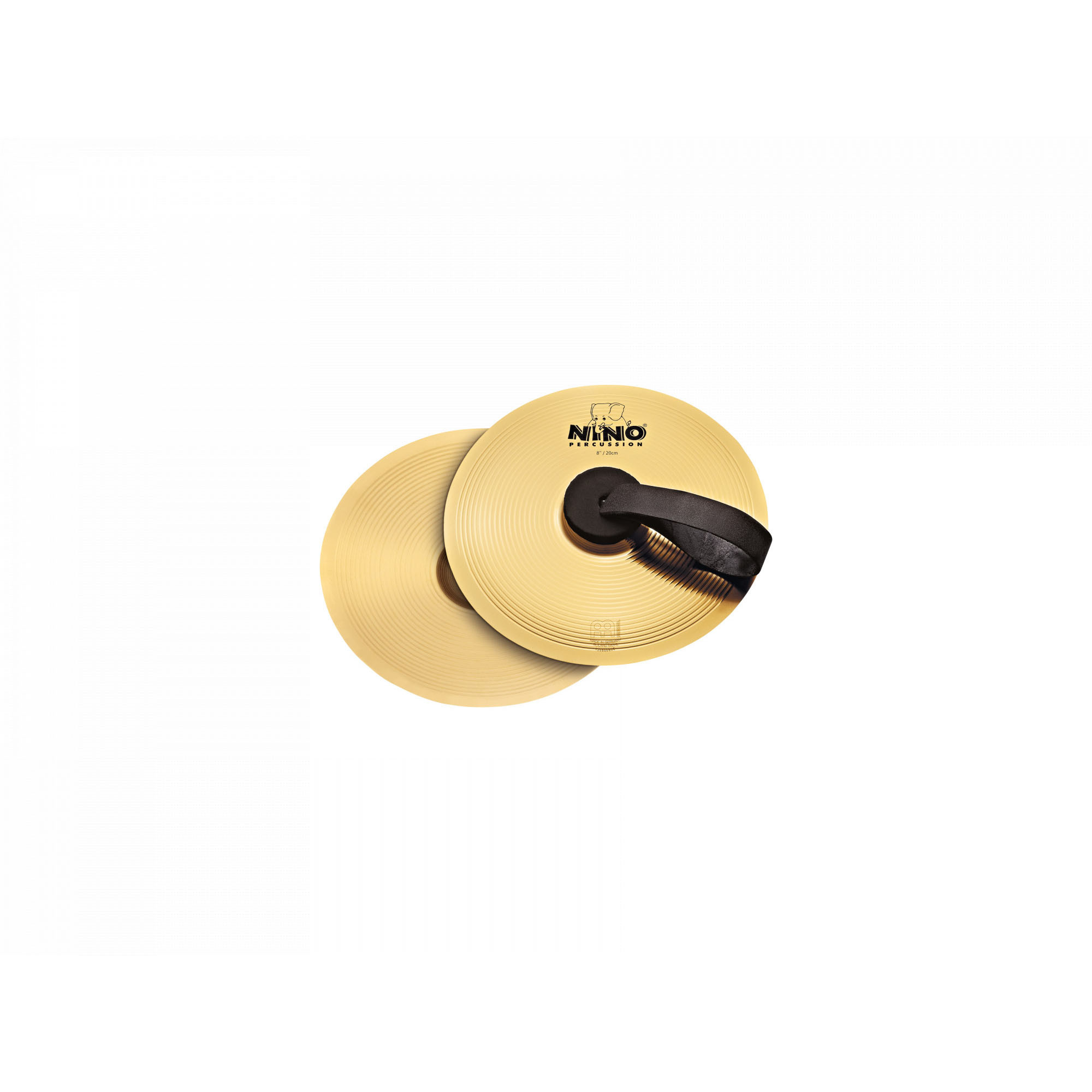NINO Percussion Cymbal Paar MS63 Messing - 8" (NINO-BR20)
