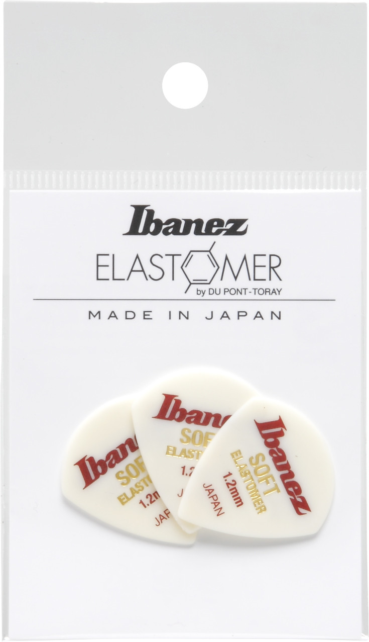 IBANEZ Elastomer Picks - 3er Pack (BEL18ST12)