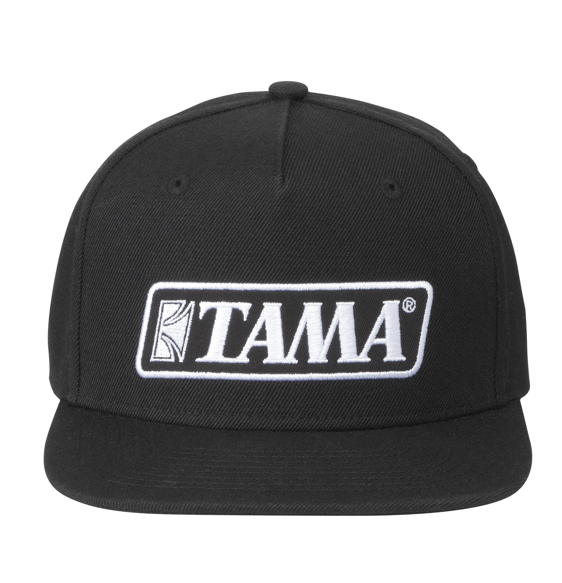 TAMA Baseball Cap Schwarz - Weiß gesticktes Logo (TAMC001)