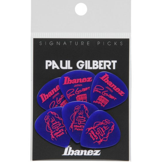 IBANEZ Paul Gilbert Signature Picks - 6er Pack (B1000PG-JB)