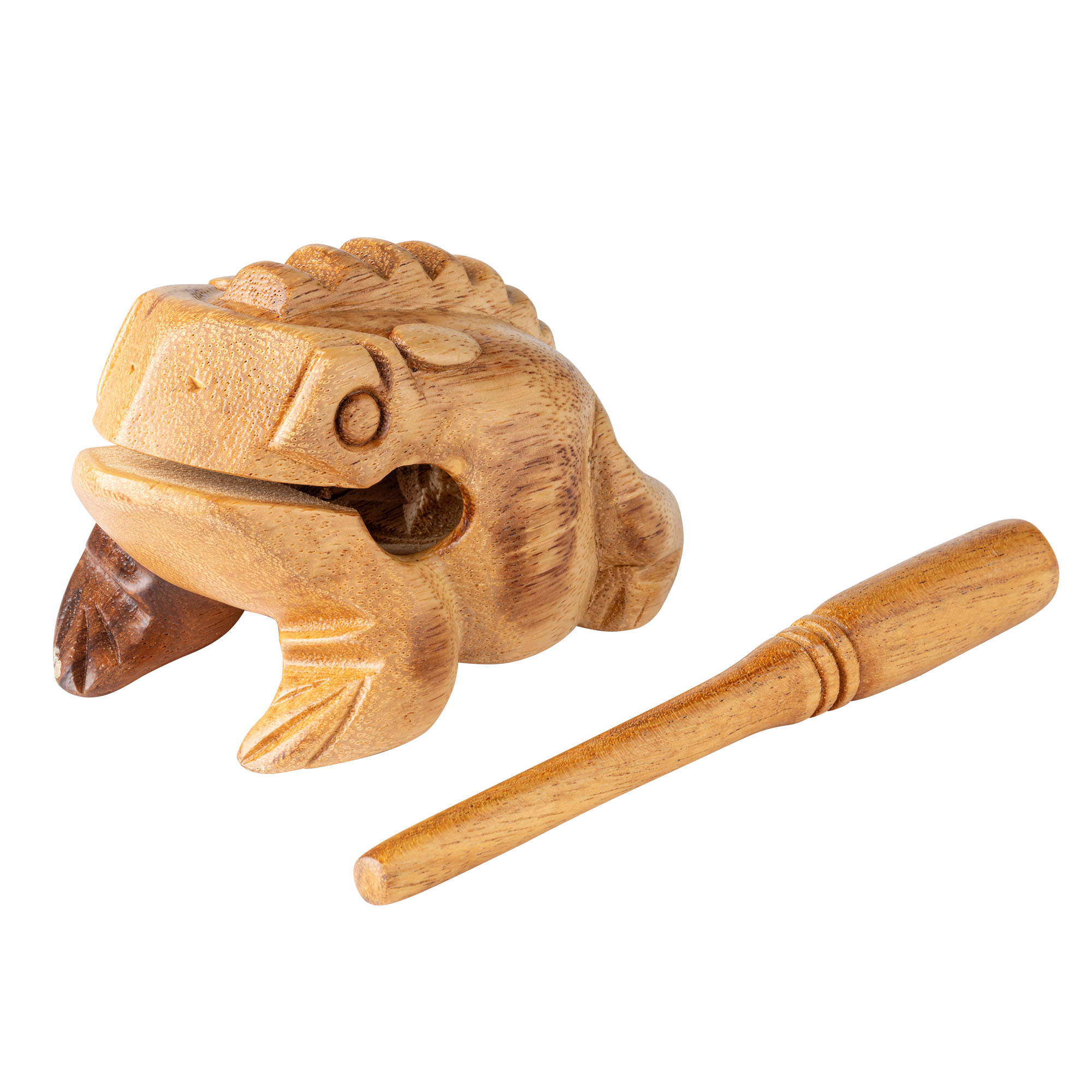 NINO Percussion Wood Frog Güiro - Medium (NINO514NT)