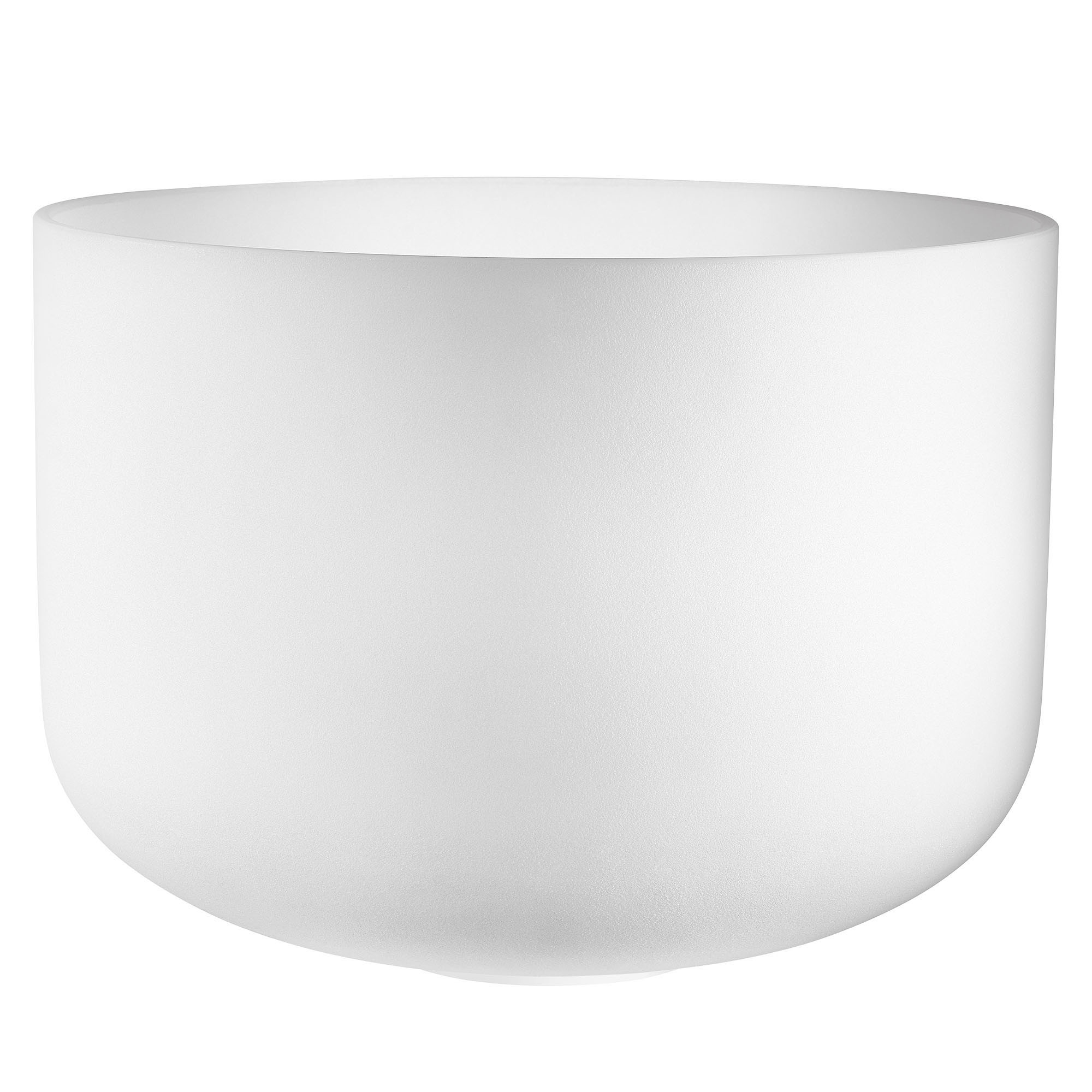 Meinl Sonic Energy 16" white-frosted Crystal Singing Bowl C3, 432 Hz, Wurzelchakra (CSB16C3)