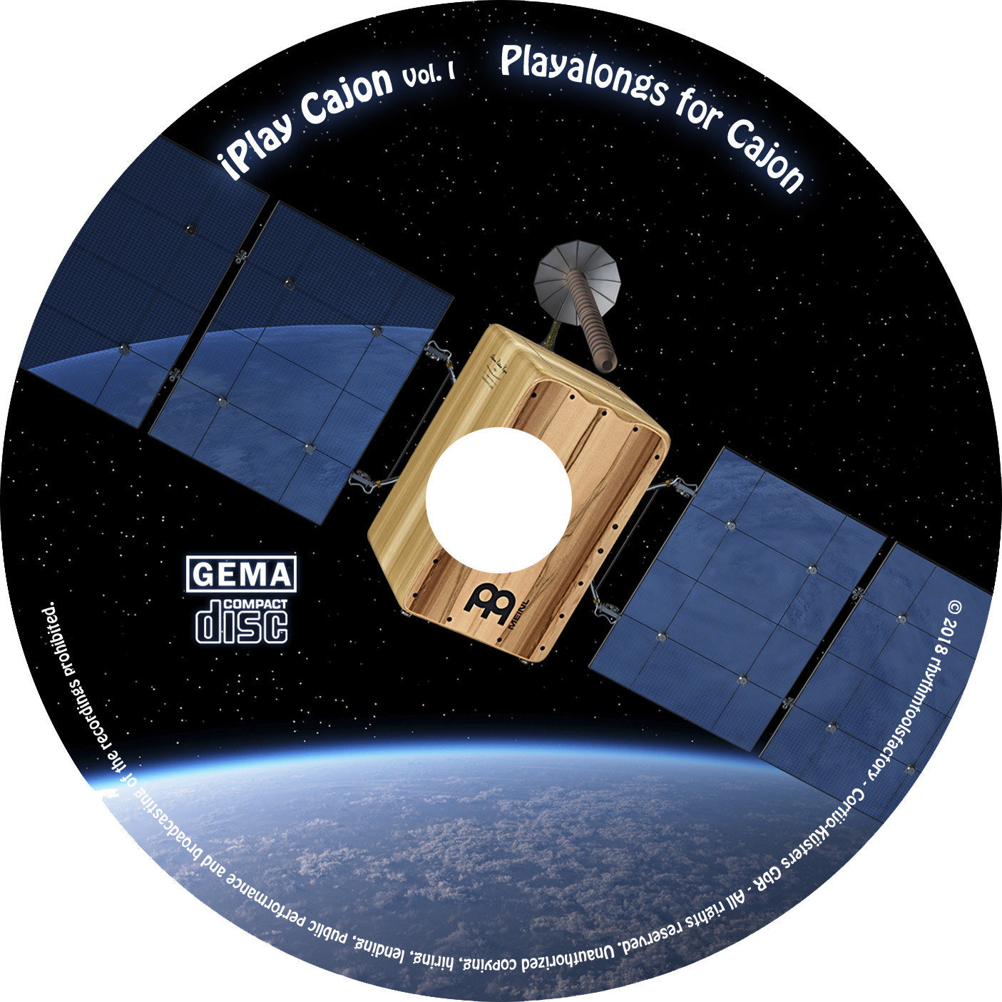 CD iPlay Cajon Vol. I - José J. Cortijo (CD-IPLAYCAJON)