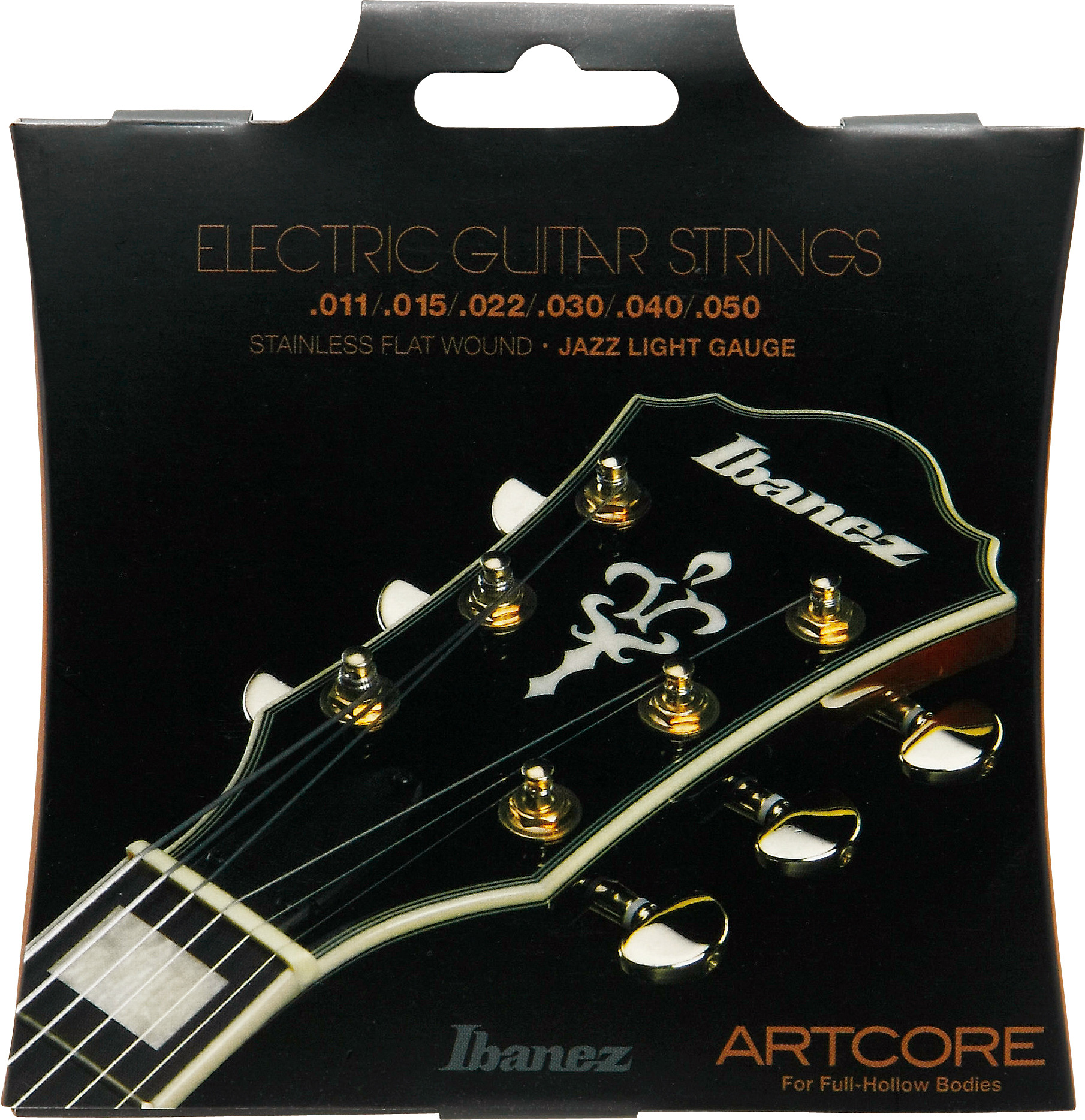 IBANEZ Saiten Set für Artcore 6 String E-Gitarre - Jazz Light (IFAS6SL)