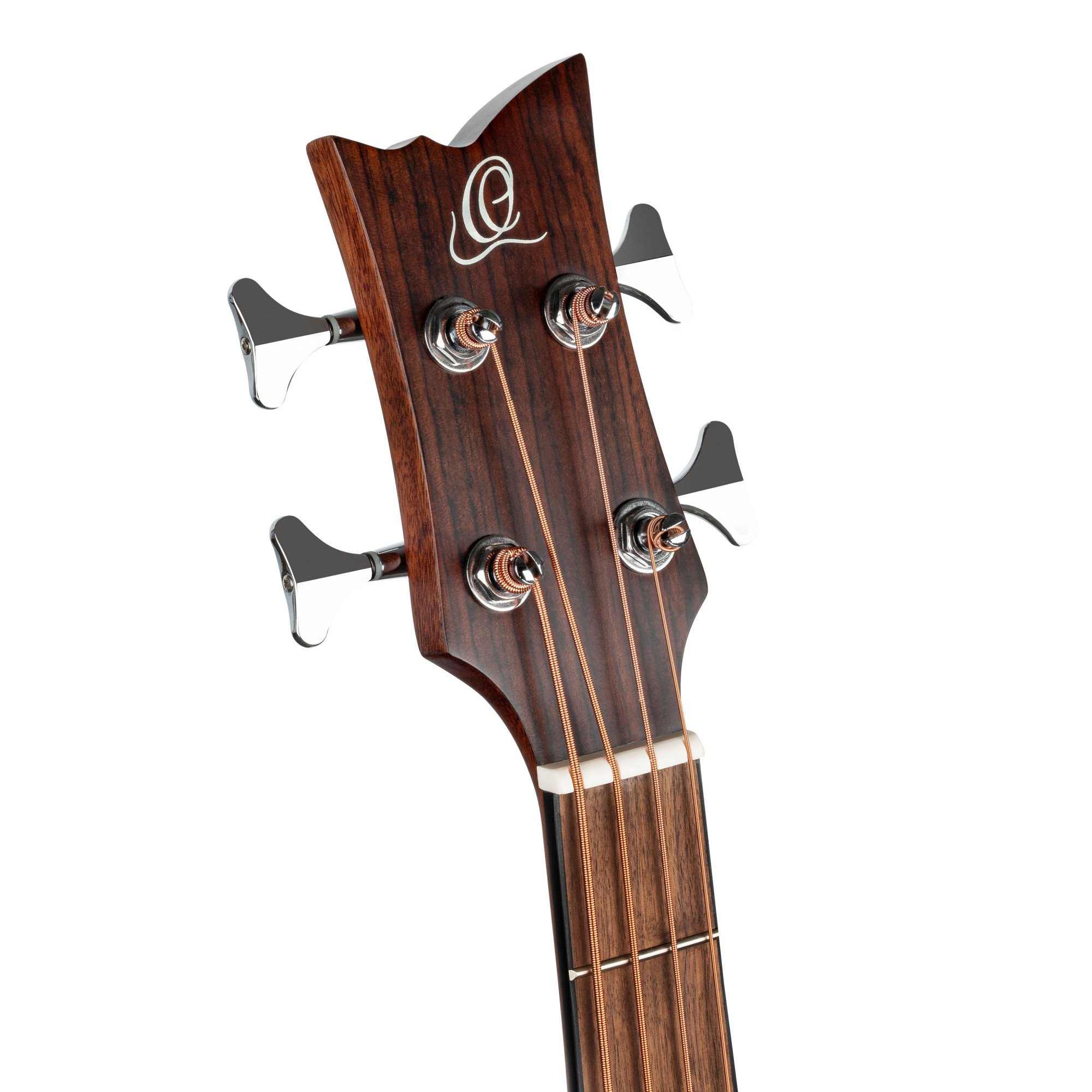 ORTEGA Deep Series 7 Medium Scale Acoustic Bass 4 String - Spruce / Mahogany Bourbon Fade (D7CE-BFT-4)