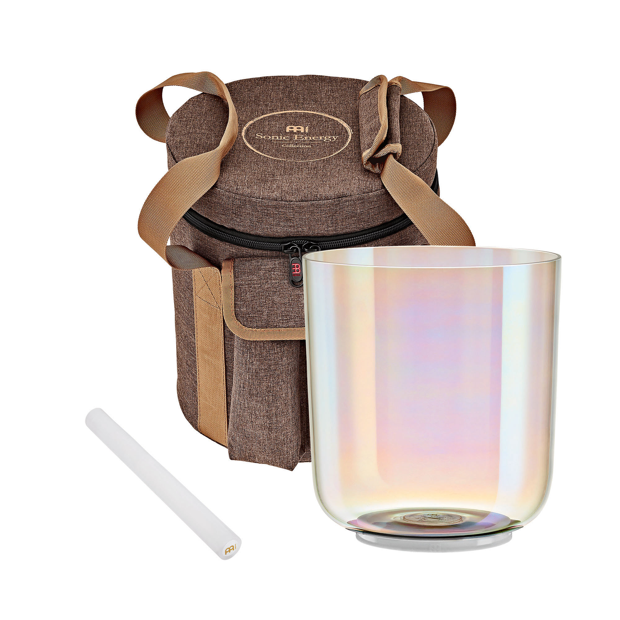 Meinl Sonic Energy 6" Essence Crystal Singing Bowl E4, Clear, 440 Hz, Solarplexus Chakra (ECSB6E4CL)