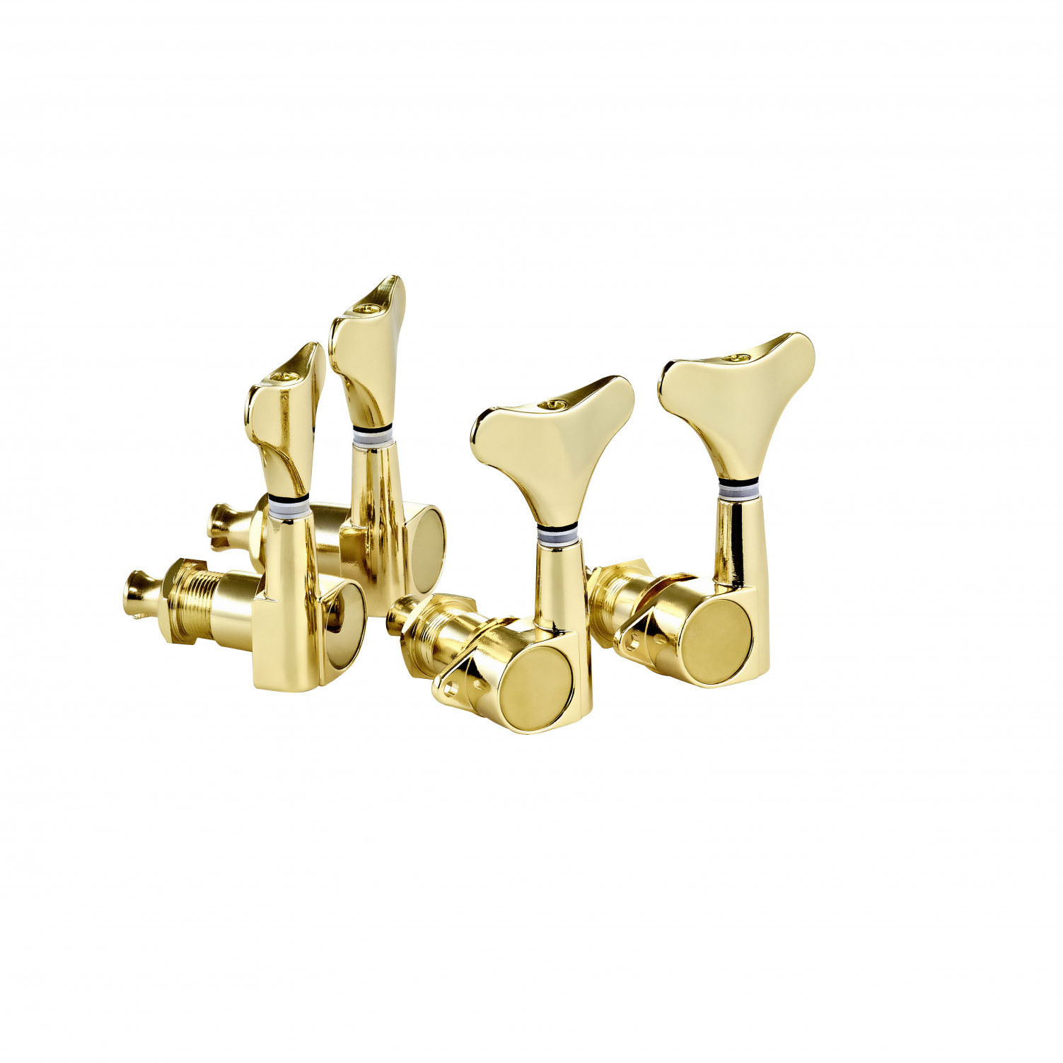 ORTEGA 2+2 Bass Tuning Machines - Gold (OTMEB22-GO)