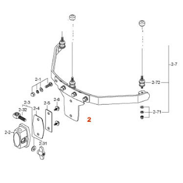 TAMA  Starcast Mount (Superstar) - 10"
 (MSM10)