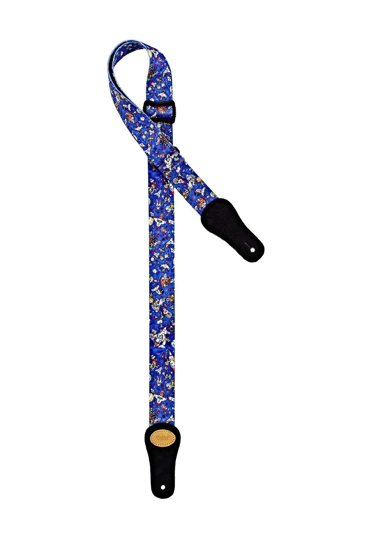KEIKI Designer Serie Nylon Ukulele Strap - "Spaceman" (KNS-SP-U)