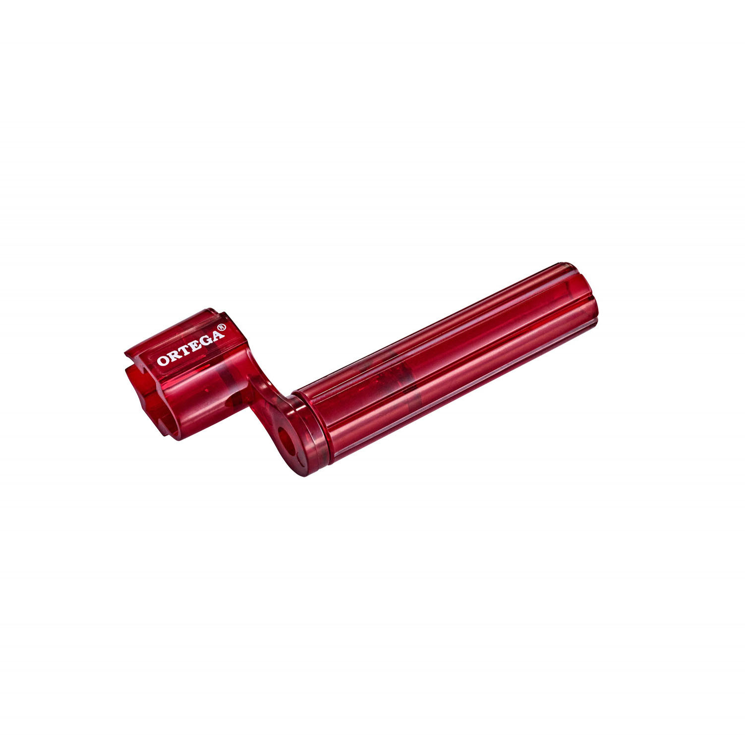 ORTEGA String Winder Deluxe - Transparent Red (OSW-DLX-TRD)