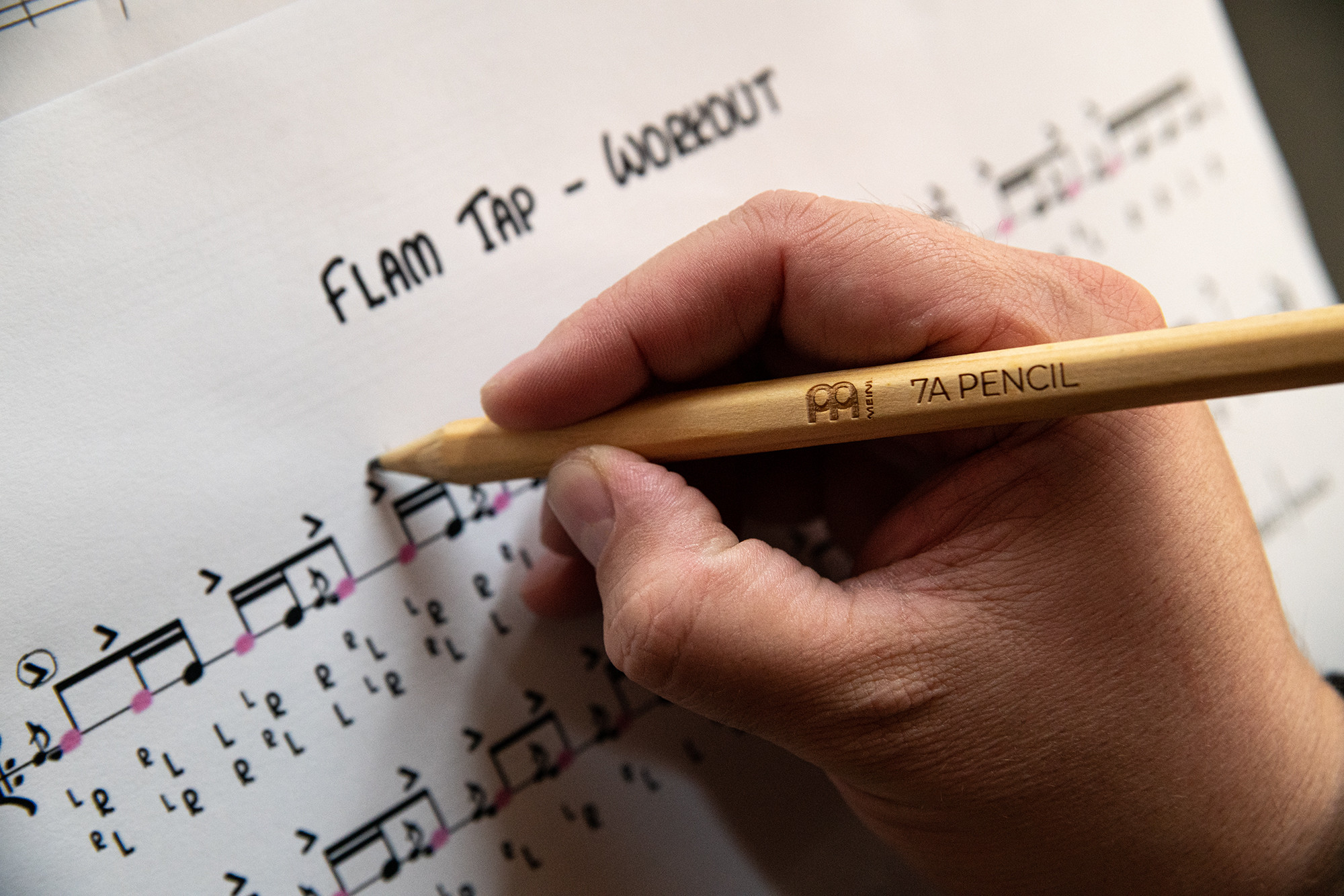 MEINL Stick & Brush - 7A Drumstick Pencil  (SB511)