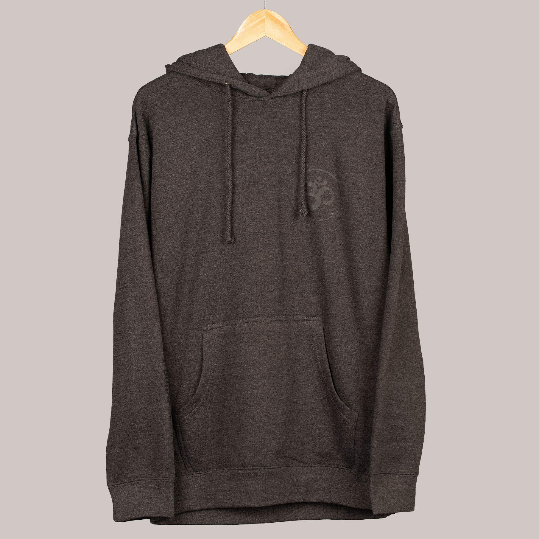 Meinl Sonic Energy Hoodie Charcoal with black front, back & sleeve print (SE-HO-CHA-L)