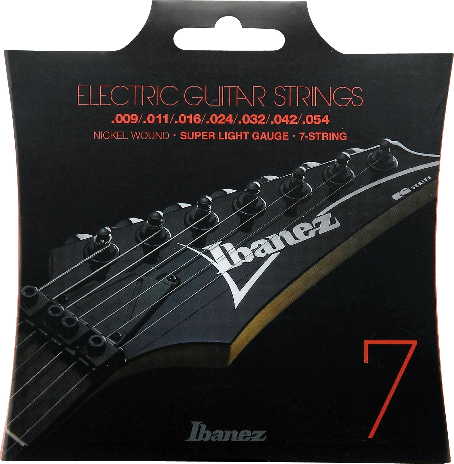 IBANEZ Saiten Set für 7 String E-Gitarre - Super Light (IEGS7)
