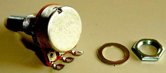 IBANEZ Potentiometer 25K-B - Massivschaft (3VR1MC0001)