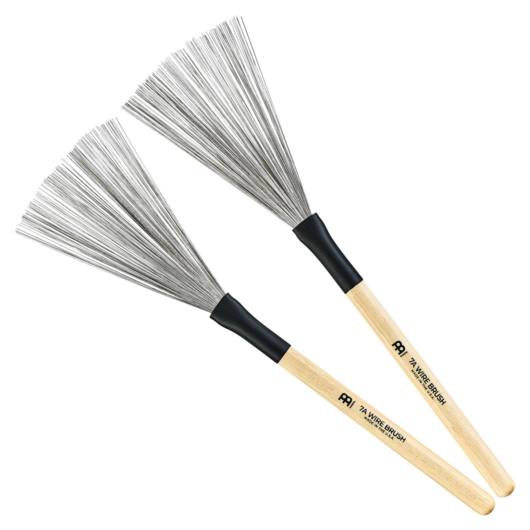 MEINL Stick & Brush - 7A Fixed Wire Brush (SB302)