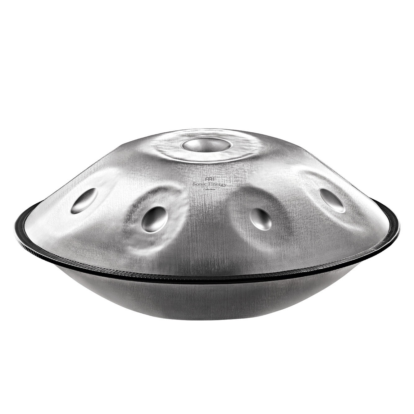 Meinl Sonic Energy Sensory Handpan Stainless Steel D Amara 9 Notes 440 Hz - Silver - Nobody is perfect (1B-HPSTL91S)