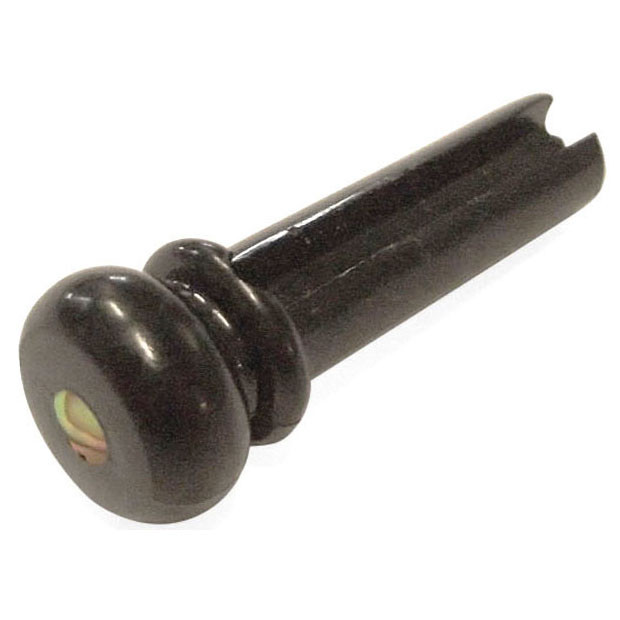 ORTEGA Bridge Pin für Bass - schwarz (OER-30400)