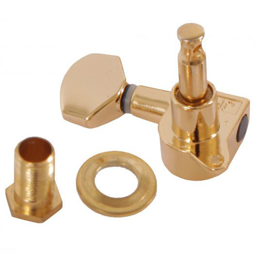 IBANEZ acoustic guitar single machine head tuner - 1 x left gold (5AMH26B-L)