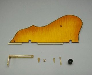 IBANEZ pickguard - flamed maple/amber for AS103-AMB (4PG12A0003)