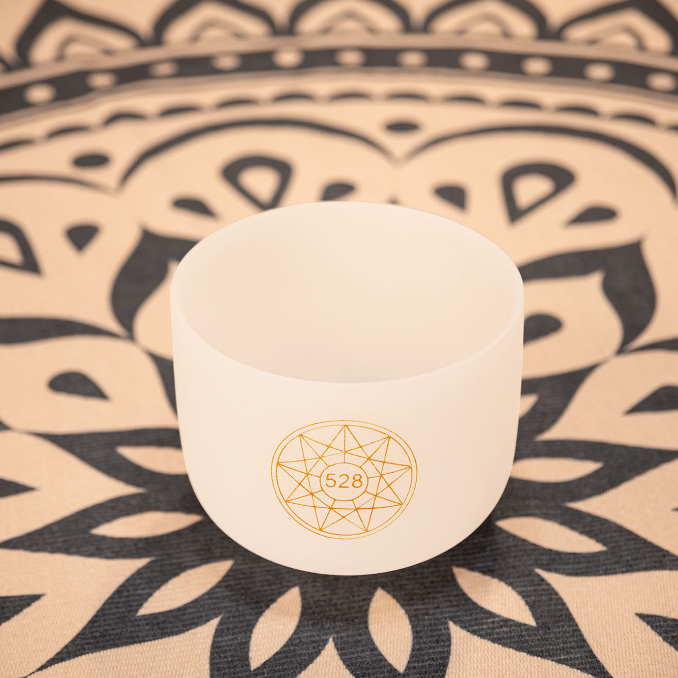 Meinl Sonic Energy 8" Solfeggio Crystal Singing Bowl Mi 528 Hz (SOLCSB8-528)