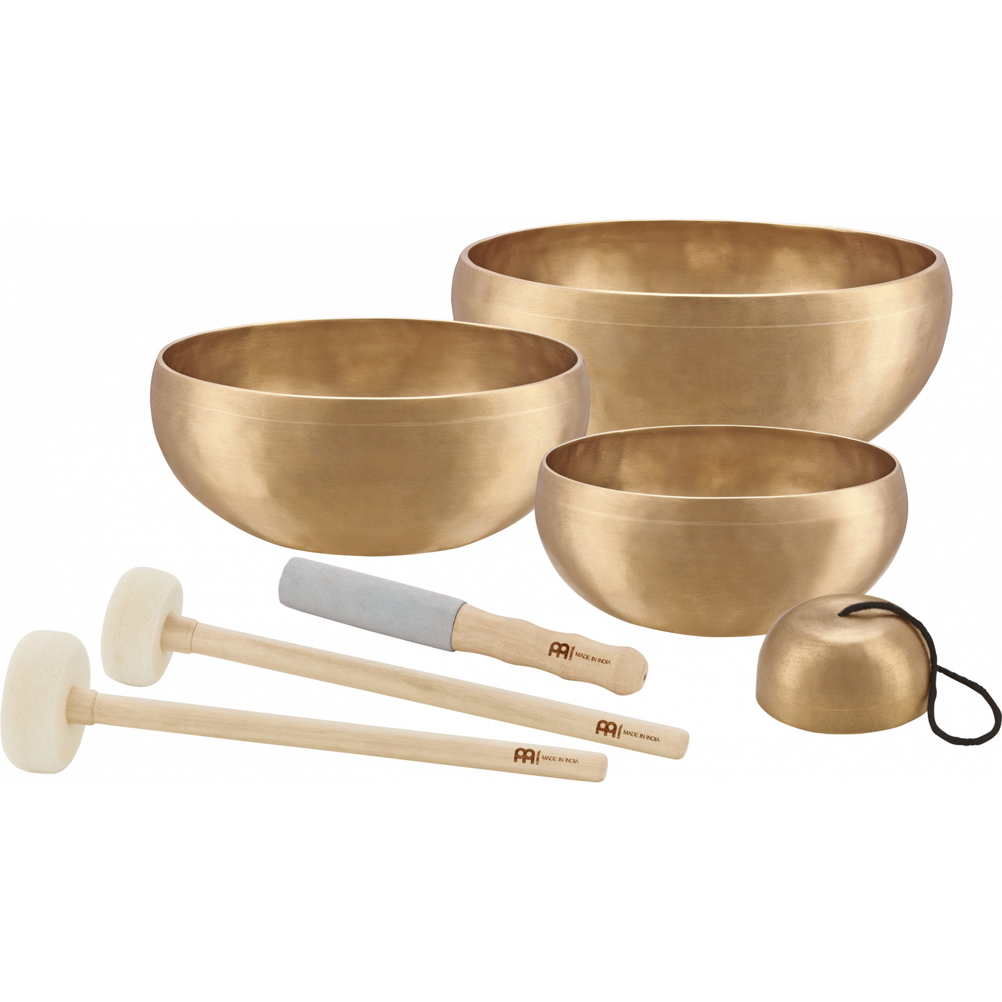 Meinl Sonic Energy 4-piece Cosmos Series Singing Bowl Set - 250/1000/1500/2000g (SB-C-4750)